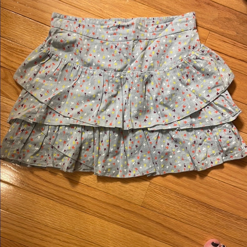 Colorful Star Patterned Skirt